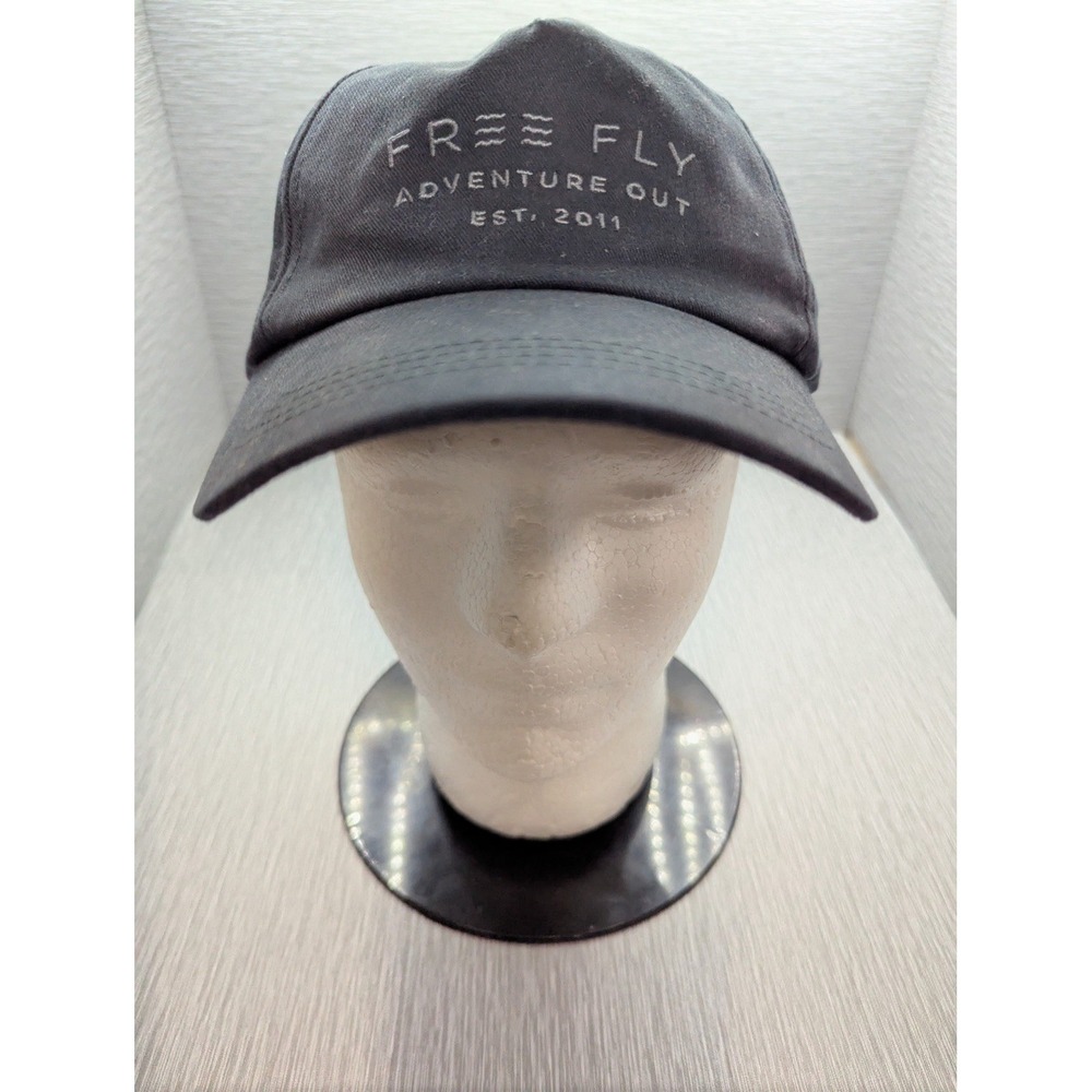 Free Fly Adventure Out Hat Blue Cotton Adjustable Baseball Cap Outdoor Fishing